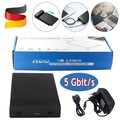USB 3.0 Externe Festplattengehäuse für SATA3 2.5 & 3.5 Zoll HD SSD HDD-Gehäuse