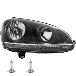 Halogen Scheinwerfer rechts für VW Golf 5 10.03-08.08 H7/H7 mit Motor 1361903