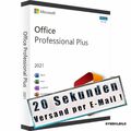 Microsoft Office 2021 Professional Plus - Kein ABO - für Windows 10 & 11 - ESD