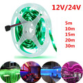 12V 24V 5m 10m 20m 30m LED RGB Stripe Leiste Streifen Band 5050 SMD Wasserdicht