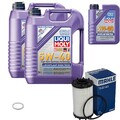 MAHLE Ölfilter 11 L LIQUI MOLY 5W-40 Leichtlauf High Tech für Porsche Panamera