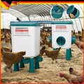 Futterautomat Hühner Hühnertränke Futterspender Futtertrog, Automatische Feeder