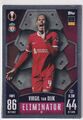 Topps Match Attax Champions League 23/24 Nr. 87 Virgil Van Dijk Eliminator