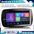 9" CarPlay Android 11 Autoradio GPS Navi DAB+ Wifi BT OBD DTV für Mercedes SMART