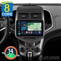 4G+64G Android 14 Autoradio CarPlay GPS SWC DSP Für Chevrolet Aveo Chevy Sonic 2