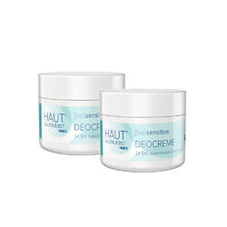 HAKA Deocreme 2 x 30g Deo ohne Aluminium ohne Alkohol empfindliche Haut