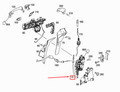 MERCEDES-BENZ E Cabrio A207 Türschloss vorne links A2047202535