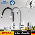 Flexible Küchenarmatur 360° Wasserhahn Küche Spültischarmatur Mischbatterie DHL