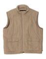 TOM TAILOR Herren Wattierte Weste UK 44 2XL Grau Polyamid BQ08