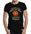 Herren T-Shirt Zum Glück ein Ossi - lustige Geschenke für Männer Sprüche-Shirts