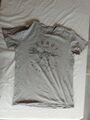Herren-T-Shirt markenlose Größe (siehe Bilder) kurzärmelig grau 26974