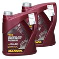 2 x 4 Liter Mannol Energy Premium Motoröl für BMW 5W-30 LL-04 MB 229.51 API