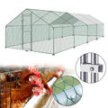 Hühnerstall Hühnervoliere Kleintierstall 3x8x2m Freilaufgehege Haustierkäfig DE