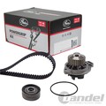 GATES PowerGrip ZAHNRIEMEN-SATZ MIT WASSERPUMPE passend für AUDI 100 200 90