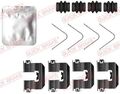 QUICK BRAKE (109-0034) Zubehörsatz Scheibenbremsbelag hinten für OPEL KIA