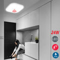 LED 24W Radar Sensor Deckenlampe Sensorlampe Deckenleuchte Flurlampe Weiß IP44