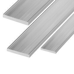 Alu Flachprofil Flachstange Aluminium Flachmaterial Flachstab Aluprofil EN6060PA38 / EN AW 6060 / 24h Versand