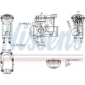 1x AGR-Ventil NISSENS 98507 passend für TOYOTA