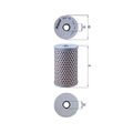 1x Hydraulikfilter, Lenkung MAHLE HX 15 passend für DAF FIAT FORD IVECO MAN