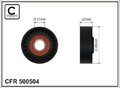 CAFFARO 500504 Spannrolle Keilrippenriemen 65mm für HYUNDAI ix35 (LM, EL, ELH)