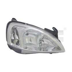 TYC Scheinwerfer rechts passend für Opel Corsa C F08 F68 Combo Kasten/Kombi