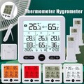 FUNK Wetterstation Thermometer mit 3 Außensensor LCD Innen Außen Thermometer