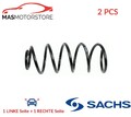 SCHRAUBENFEDER FAHRWERKSFEDER VORNE SACHS 997 813 2PCS P FÜR VW BORA 1.9 TDI