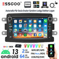 Für Dacia Duster Dokker Sandero Logan DAB+ Carplay 64G Android 13 Autoradio NAVI