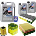 INSPEKTIONSKIT FILTER LIQUI MOLY ÖL 7L 5W-30 für Saab 9-3 Cabriolet YS3F 18t