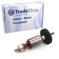 Rotor Anker Motor Ersatzteil mit Lüfter für Makita HR2460 HR2470 Bohrhammer