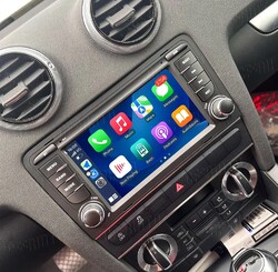 2+64GB Für AUDI A3 8P 2003-2012 Android 15 Autoradio Apple Carplay GPS Navi WIFI
