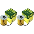 2x Original MANN-FILTER Ölfilter Oelfilter H 932/5 x Oil Filter