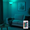 Stehlampe Deckenfluter Stehleuchte dimmbar Farbwechsel Fernbedienung RGB LED