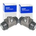 2x DELPHI RADBREMSZYLINDER 20mm passend für FORD TRANSIT MG MGR TROMMELBREMSE |