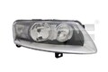 TYC Halogen Scheinwerfer rechts für Audi A6 4F 20-12027-05-2
