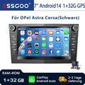 Carplay KAM+GPS Navi BT Android14 Autoradio Für Opel Zafira B Corsa C D Astra H