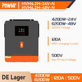 PowMr 4200W 24V 6200W 48V Hybrid Solar Wechselrichter Mit MPPT 120A Laderegler