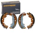 DENCKERMANN BREMSBACKEN SATZ HINTERACHSE passend für FORD FIESTA FUSION KA PUMA 