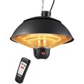 Eleganter hängender Terrassenheizer 2000 W mit Fernbedienung -