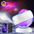 LED Polarlicht Sternenhimmel Lampe Projektor Galaxy Stern Nachtlicht Schlaflicht