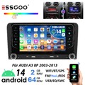 64G DAB Für Audi A3 S3 RS3 2003-2012 9 Android 14 Autoradio GPS Navi Wifi BT RDS