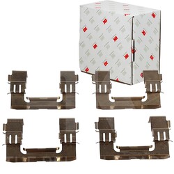 NK ZUBEHÖR MONTAGE-SATZ BREMSBELÄGE VORDERACHSE PASSEND FÜR NISSAN NP300 PICK |