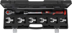 KS TOOLS 14x18mm INFINITOOL Einsteck-Drehmomentschlüssel-Satz 20-100Nm, 8-tlg