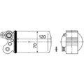 MAHLE AD 101 000S Trockner Klimaanlage für VOLVO S60 II S80 V60 I V70 III XC60 S
