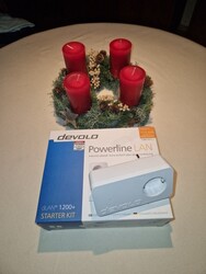 1 devolo LAN Powerline Adapter dLAN 1200   (bis zu 1.200 Mbit/s) aus Starterkit!kaum gebraucht -  neuwertig - Originalverpackung
