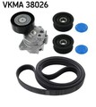 SKF Keilrippenriemensatz VKMA 38026 für MERCEDES-BENZ