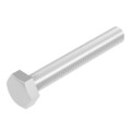 SECCARO Sechskantschraube M5 x 35 mm Edelstahl V2A VA A2 DIN933 ISO4017 20 Stück