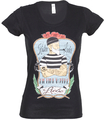 Küstenluder »DIE EINE WAHRE LIEBE« Sailor Matrosen Oldschool T-SHIRT Rockabilly