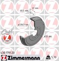 Zimmermann 430.1791.20 Bremstrommel passend für FIAT OPEL Bremsanlage
