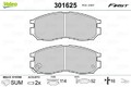 VALEO 301625 Bremsbeläge Satz Vorne für HYUNDAI Santamo II (UF)